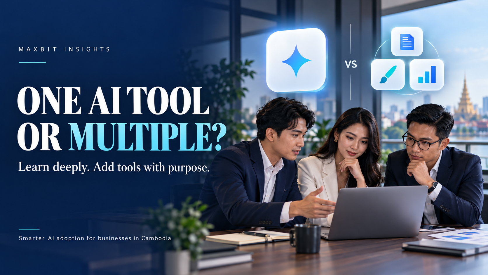 Should your business use one AI tool or multiple? Learn one well, then add tools that improve productivity and bring clear value to your business.
